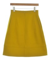 JIL SANDER（ジルサンダー）ひざ丈スカート 黄 サイズ:34(XXS位) レディース/2200719378065
