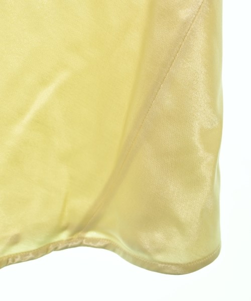 JIL SANDER（ジルサンダー）ひざ丈スカート 黄 サイズ:34(XXS位) レディース/2200645284102