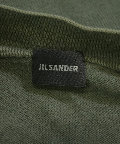 JIL SANDER（ジルサンダー）カーディガン カーキ サイズ:50(XL位) メンズ/2200634044274