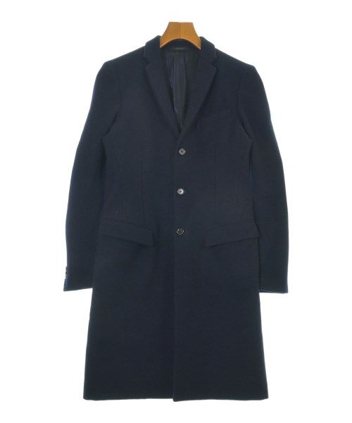 JIL SANDER(ジルサンダー)チェスターコート 紺 サイズ:44(S位)/2200645828078