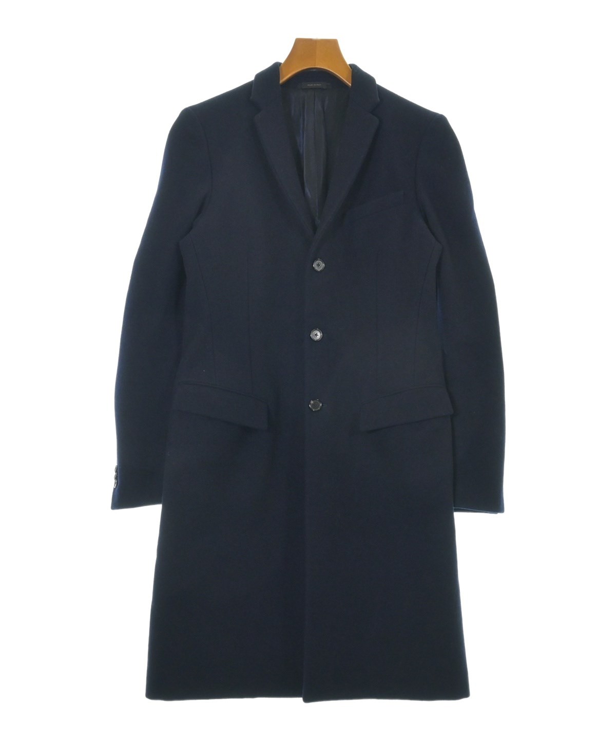 JIL SANDER（ジルサンダー）チェスターコート 紺 サイズ:44(S位