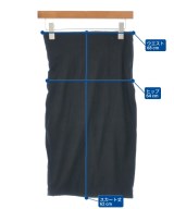 JIL SANDER（ジルサンダー）ひざ丈スカート 黒 サイズ:34(XXS位) レディース/2200628578020