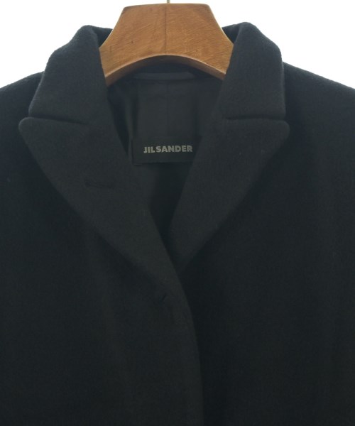 JIL SANDER（ジルサンダー）チェスターコート 黒 サイズ:34(XXS位) レディース/2200643463028