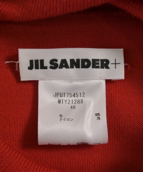 JIL SANDER +（ジルサンダープラス）ニット・セーター 赤 サイズ:46(M位) メンズ/2200646439198