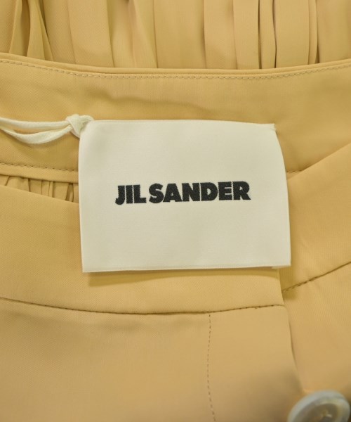 JIL SANDER（ジルサンダー）ひざ丈スカート ベージュ サイズ:32(XXS位) レディース/2200646743165