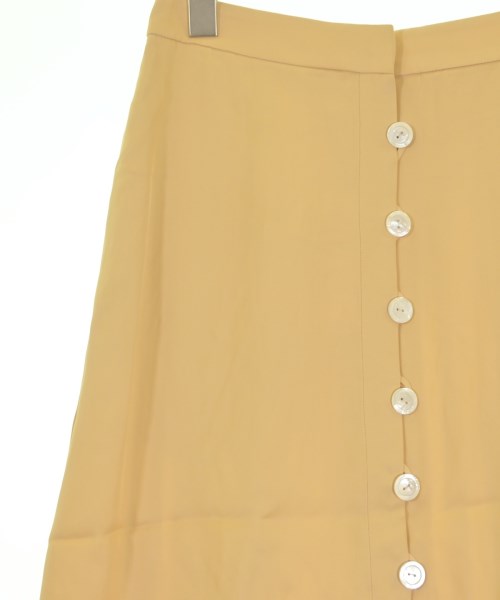 JIL SANDER（ジルサンダー）ひざ丈スカート ベージュ サイズ:32(XXS位) レディース/2200646743165