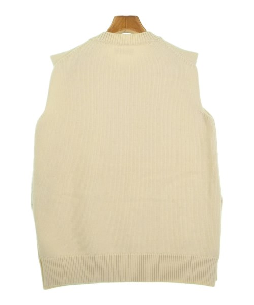 JIL SANDER（ジルサンダー）ベスト 白 サイズ:32(XXS位) レディース/2200635478030