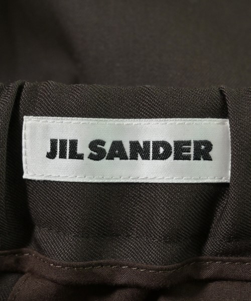 JIL SANDER（ジルサンダー）スラックス 茶 サイズ:46(M位) メンズ/2200646265384