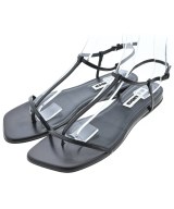 JIL SANDER（ジルサンダー）サンダル 黒 サイズ:EU37(23.5cm位) レディース/2200646510040