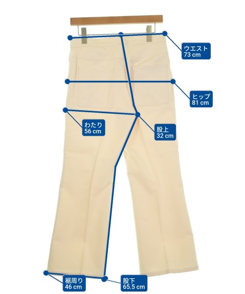 JIL SANDER（ジルサンダー）スラックス 白 サイズ:36(XS位) レディース/2200647511015