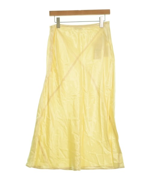 JIL SANDER(ジルサンダー)ロング・マキシ丈スカート 黄 サイズ:36(XS位)/2200647511022