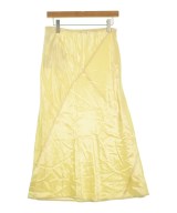 JIL SANDER（ジルサンダー）ロング・マキシ丈スカート 黄 サイズ:36(XS位) レディース/2200647511022
