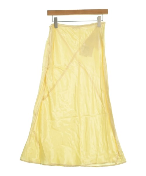 JIL SANDER(ジルサンダー)ロング・マキシ丈スカート 黄 サイズ:34(XS位)/2200647511039