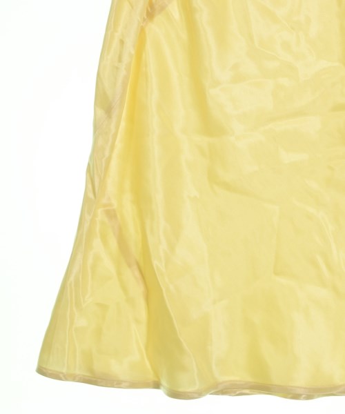 JIL SANDER（ジルサンダー）ロング・マキシ丈スカート 黄 サイズ:34(XS位) レディース/2200647511039