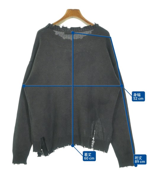 JIL SANDER（ジルサンダー）ニット・セーター グレー サイズ:F レディース/2200648004066