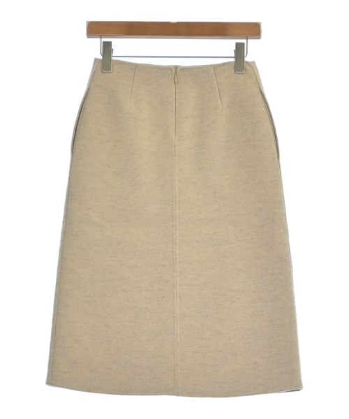 JIL SANDER（ジルサンダー）ひざ丈スカート ベージュ サイズ:32(XXS位) レディース/2200648329107