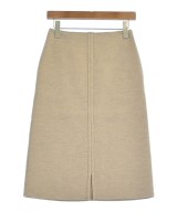 JIL SANDER（ジルサンダー）ひざ丈スカート ベージュ サイズ:32(XXS位) レディース/2200648329107