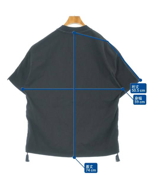 JIL SANDER（ジルサンダー）Tシャツ・カットソー 黒 サイズ:S メンズ/2200647146040