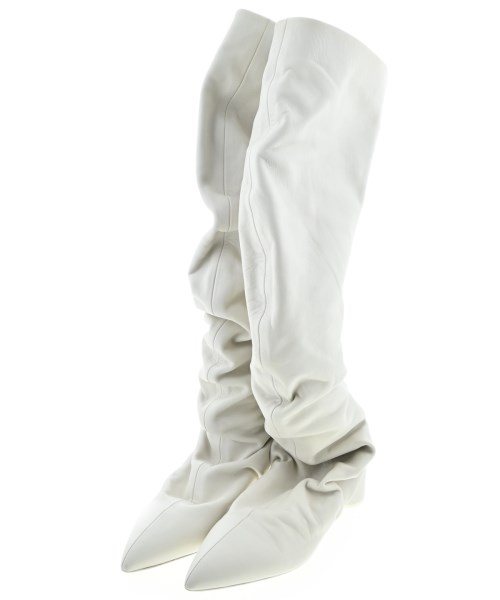 JIL SANDER(ジルサンダー)ブーツ 白 サイズ:EU39(25.5cm位)/2200637899598