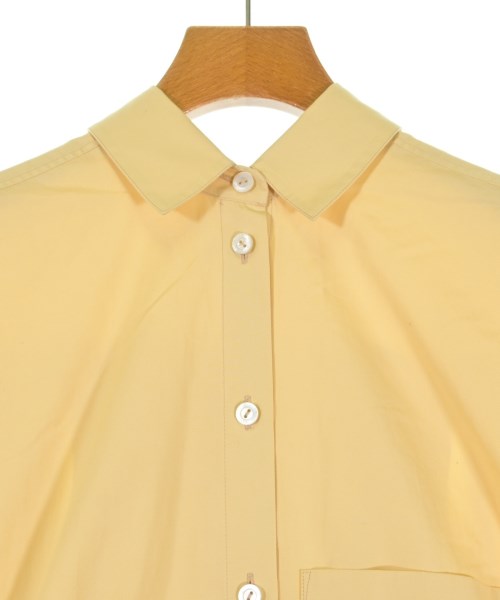 JIL SANDER（ジルサンダー）シャツワンピース 黄 サイズ:34(XXS位) レディース/2200638724127