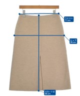 JIL SANDER（ジルサンダー）ロング・マキシ丈スカート ベージュ サイズ:32(XS位) レディース/2200649237517