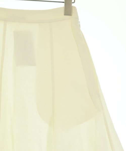 JIL SANDER（ジルサンダー）ロング・マキシ丈スカート 白 サイズ:32(XXS位) レディース/2200649237579