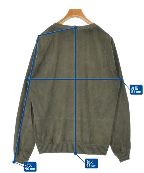 JIL SANDER（ジルサンダー）スウェット カーキ サイズ:48(L位) メンズ/2200649859054