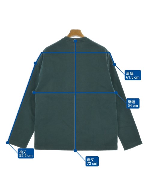 JIL SANDER（ジルサンダー）Tシャツ・カットソー 緑 サイズ:S メンズ/2200650613010