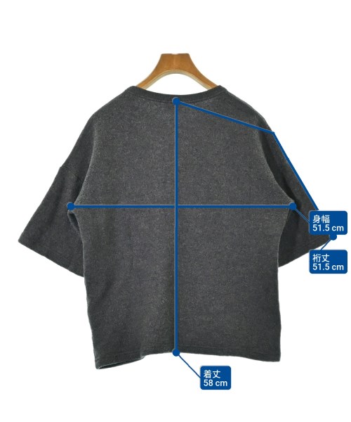 JIL SANDER（ジルサンダー）Tシャツ・カットソー グレー サイズ:48(L位) メンズ/2200651146012