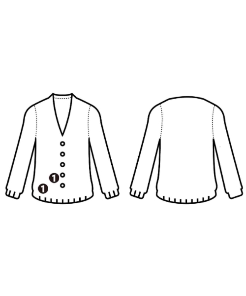 JIL SANDER（ジルサンダー）カーディガン ピンク サイズ:36(XS位) レディース/2200642281012