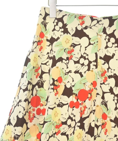 JIL SANDER（ジルサンダー）ひざ丈スカート 茶 サイズ:32(XXS位) レディース/2200644158114