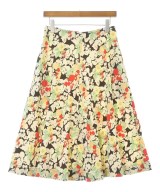 JIL SANDER（ジルサンダー）ひざ丈スカート 茶 サイズ:32(XXS位) レディース/2200644158114