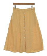 JIL SANDER（ジルサンダー）ひざ丈スカート オレンジ サイズ:36(XS位) レディース/2200651723145