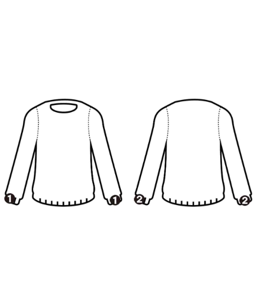 JIL SANDER（ジルサンダー）ニット・セーター 青 サイズ:34(XS位) レディース/2200651840309