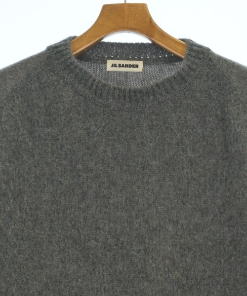 JIL SANDER（ジルサンダー）ニット・セーター グレー サイズ:48(L位) メンズ/2200652612059