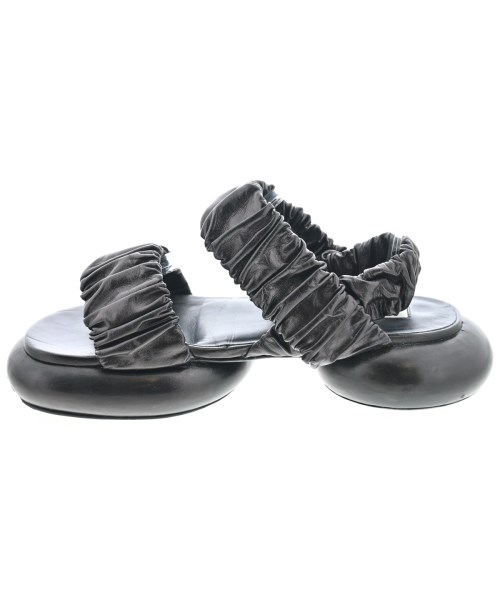 JIL SANDER（ジルサンダー）サンダル 黒 サイズ:EU37(23.5cm位) レディース/2200652997057