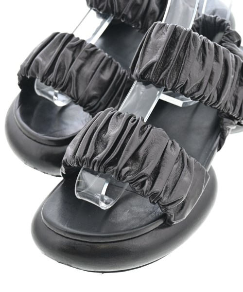 JIL SANDER（ジルサンダー）サンダル 黒 サイズ:EU37(23.5cm位) レディース/2200652997057