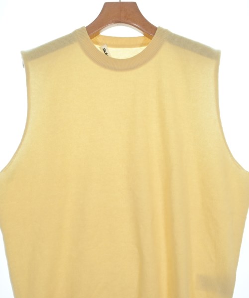 JIL SANDER（ジルサンダー）ベスト/ノースリーブ 黄 サイズ:38(S位) レディース/2200642797025