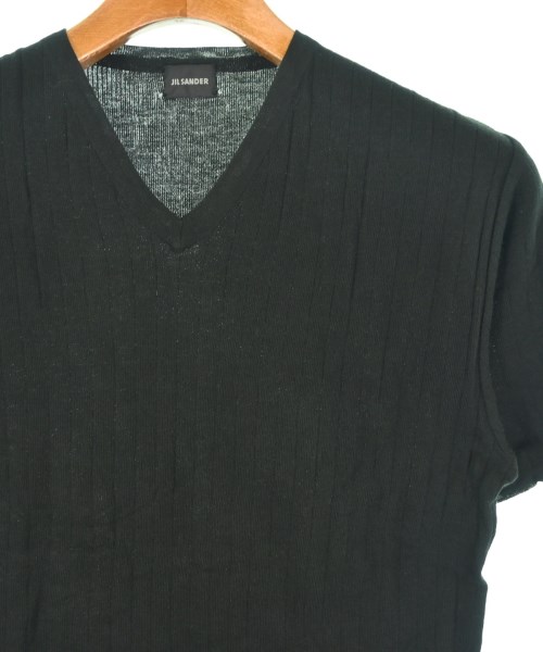 JIL SANDER（ジルサンダー）Tシャツ・カットソー 黒 サイズ:48(L位) メンズ/2200700378630