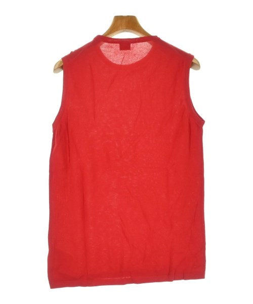 JIL SANDER（ジルサンダー）Tシャツ・カットソー 赤 サイズ:44(S位) メンズ/2200700378647