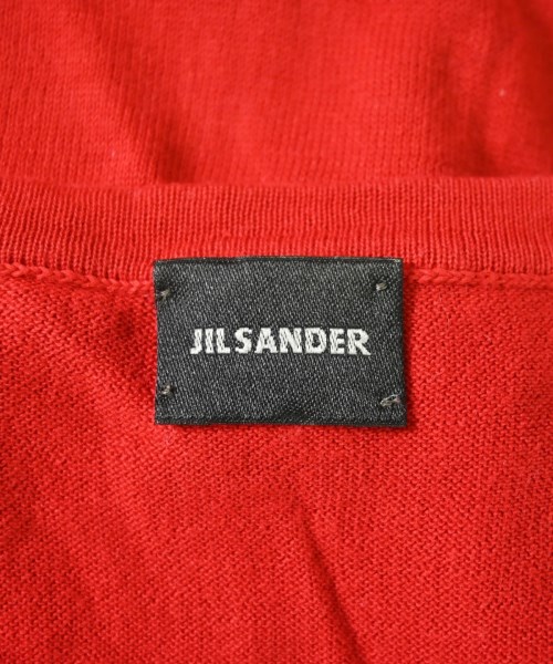 JIL SANDER（ジルサンダー）Tシャツ・カットソー 赤 サイズ:44(S位) メンズ/2200700378647