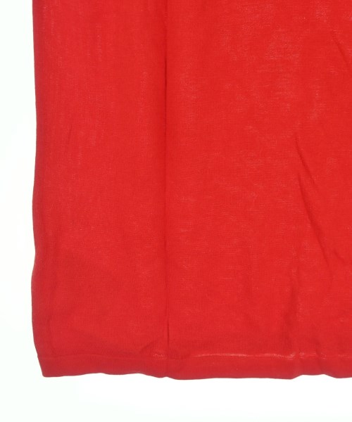 JIL SANDER（ジルサンダー）Tシャツ・カットソー 赤 サイズ:44(S位) メンズ/2200700378647