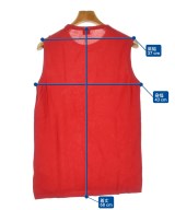 JIL SANDER（ジルサンダー）Tシャツ・カットソー 赤 サイズ:44(S位) メンズ/2200700378647