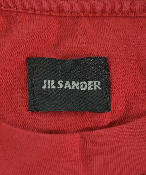 JIL SANDER（ジルサンダー）Tシャツ・カットソー 赤 サイズ:L メンズ/2200700813490