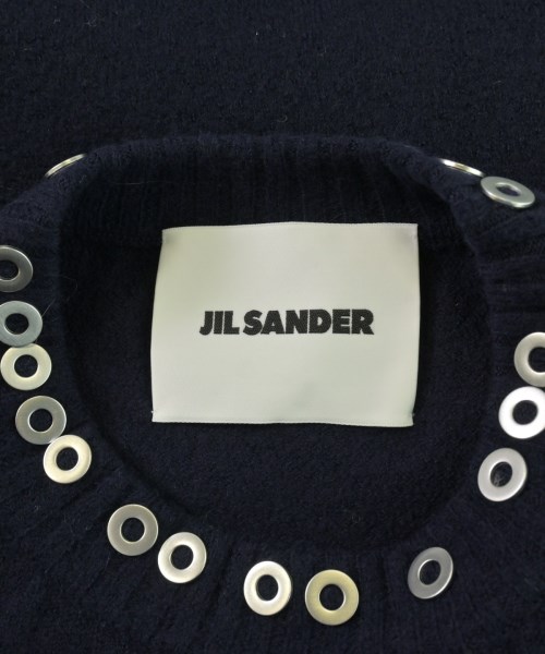 JIL SANDER（ジルサンダー）ニット・セーター 紺 サイズ:46(M位) メンズ/2200700832477