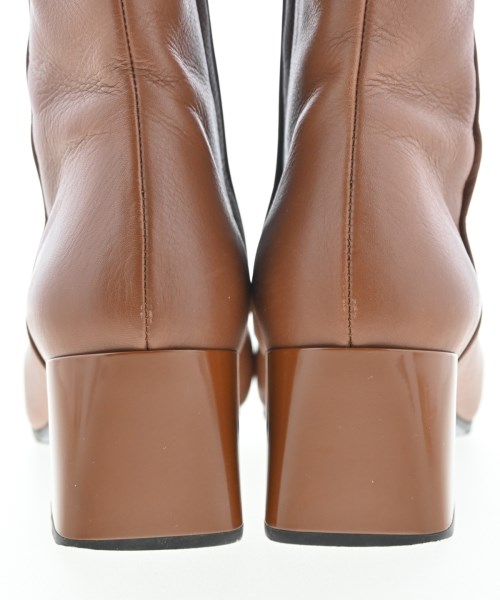 JIL SANDER（ジルサンダー）ブーツ 茶 サイズ:EU36 1/2(23cm位) レディース/2200702642036