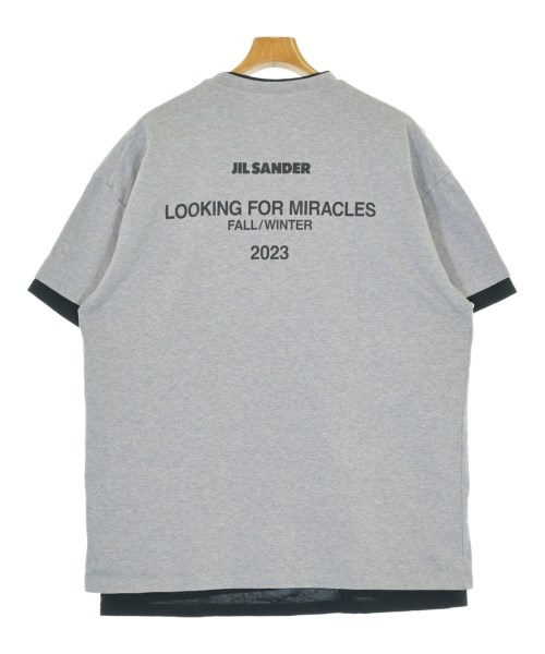 JIL SANDER（ジルサンダー）Tシャツ・カットソー グレー サイズ:48(L位) メンズ/2200701144043