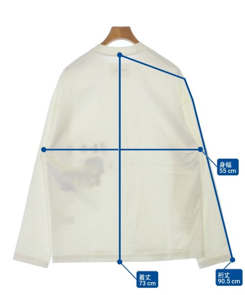 JIL SANDER（ジルサンダー）Tシャツ・カットソー 白 サイズ:XS メンズ/2200702447327