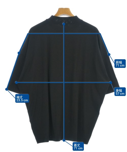 JIL SANDER（ジルサンダー）Tシャツ・カットソー 黒 サイズ:M メンズ/2200702572456