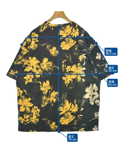 JIL SANDER（ジルサンダー）Tシャツ・カットソー 黒 サイズ:M メンズ/2200703447647